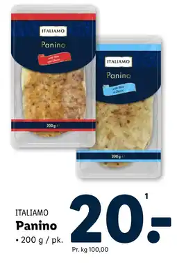 Lidl Panino tilbud