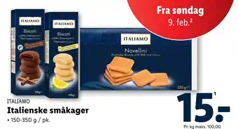 Lidl Italienske småkager tilbud