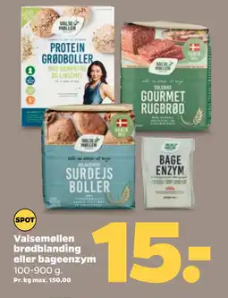 Netto Valsemøllen brødblanding eller bageenzym tilbud