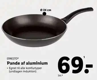 Lidl Pande af aluminium tilbud