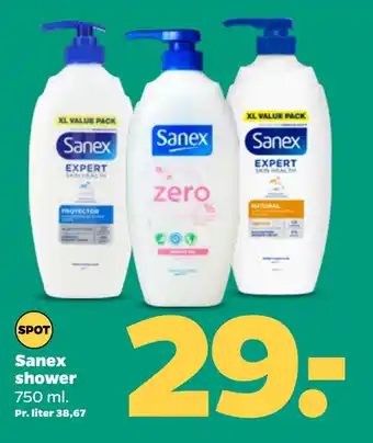 Netto Sanex shower tilbud