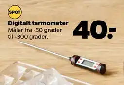 Netto Digitalt termometer tilbud