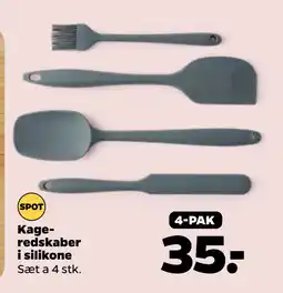 Netto Kageredskaber i silikone tilbud