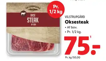 Lidl Oksesteak tilbud