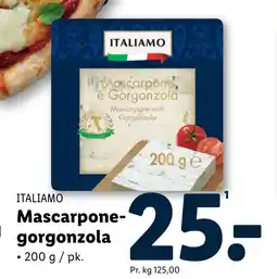 Lidl Mascarponegorgonzola tilbud