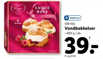 Lidl Vandbakkelser tilbud