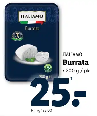 Lidl Burrata tilbud