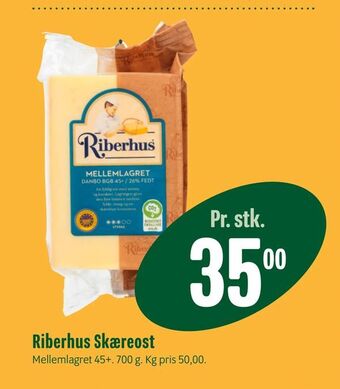 Min Købmand Riberhus Skæreost tilbud