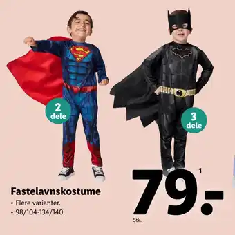 Lidl Fastelavnskostume tilbud