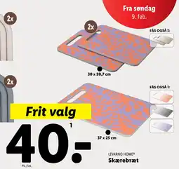 Lidl Skærebræt tilbud