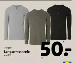 Lidl Langærmet trøje tilbud