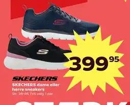 SuperBrugsen SKECHERS dame eller herre sneakers tilbud