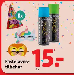 Lidl Fastelavnstilbehør tilbud