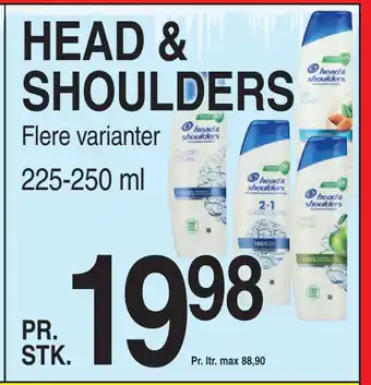 ABC Lavpris HEAD & SHOULDERS tilbud