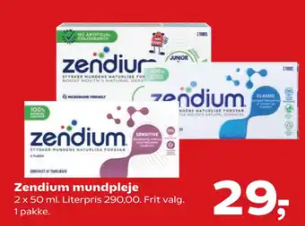 SuperBrugsen Zendium mundpleje tilbud