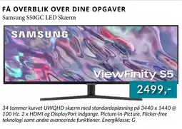 CBC Samsung S50GC LED Skærm tilbud