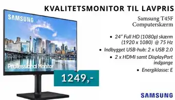 CBC Samsung T45F Computerskærm tilbud