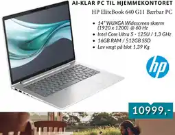 CBC HP EliteBook 640 G11 Bærbar PC tilbud