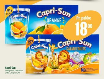 Min Købmand Capri-Sun tilbud