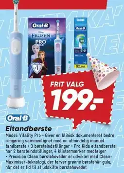 Bilka Oral-B Eltandbørste tilbud