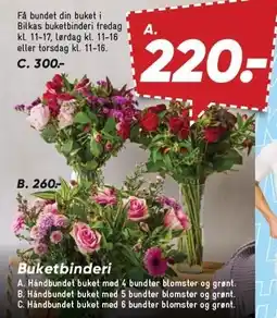 Bilka Buketbinderi tilbud