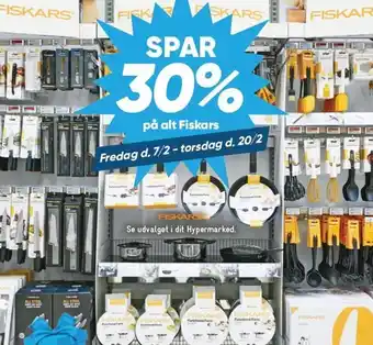 Bilka SPAR 30% på alt Fiskars tilbud