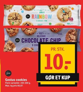 SPAR Gestus cookies tilbud