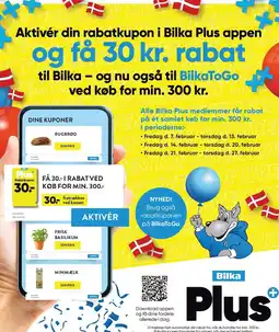 Bilka Aktivér din rabatkupon i Bilka Plus appen og få 30 kr. rabat tilbud