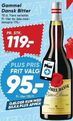 Bilka Gammel Dansk Bitter tilbud