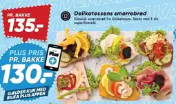 Bilka Delikatessens smørrebrød tilbud