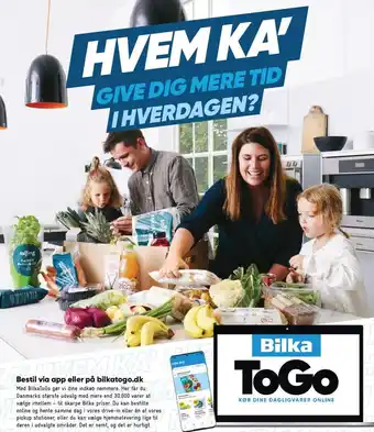 Bilka HVEM KA' GIVE DIG MERE TID I HVERDAGEN? tilbud