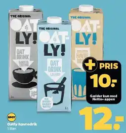 Netto Oatly havredrik tilbud