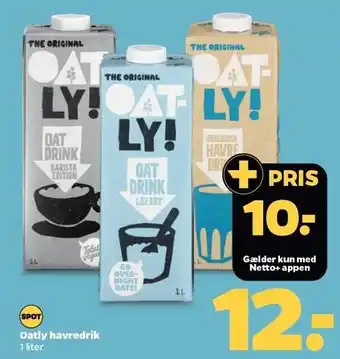 Netto Oatly havredrik tilbud