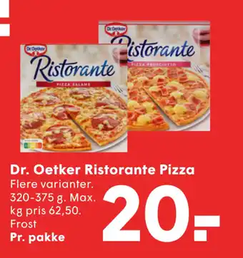 SPAR Dr. Oetker Ristorante Pizza tilbud