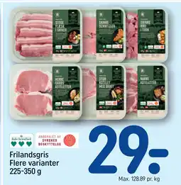 REMA 1000 Frilandsgris Flere varianter 225-350 g tilbud