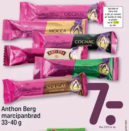 REMA 1000 Anthon Berg marcipanbrød 33-40 g tilbud