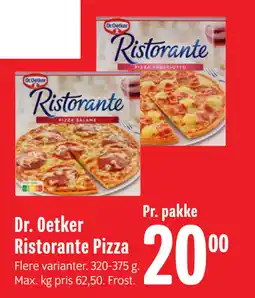 Min Købmand Dr. Oetker Ristorante Pizza tilbud