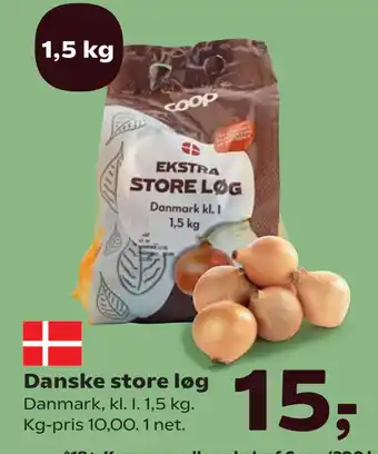 Kvickly Danske store løg tilbud