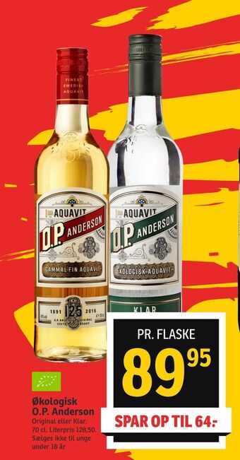 SPAR Økologisk O.P. Anderson tilbud