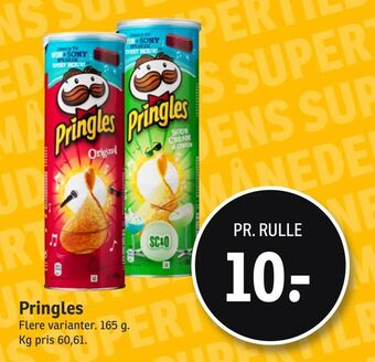 SPAR Pringles tilbud