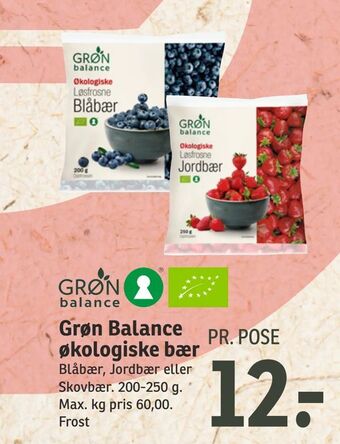 Grøn Balance økologiske bær