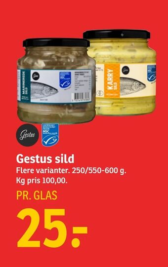 SPAR Gestus sild tilbud