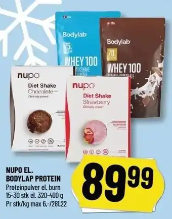 Løvbjerg NUPO EL. BODYLAB PROTEIN tilbud