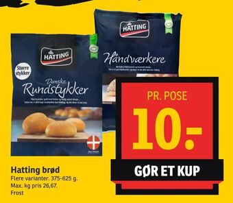 SPAR Hatting brød tilbud