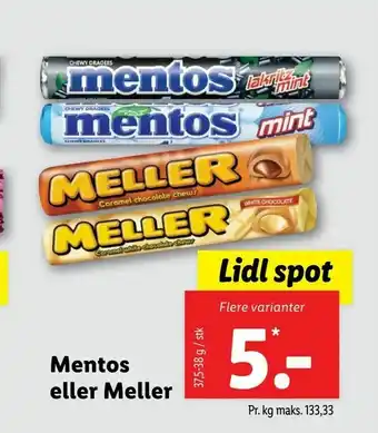 Mentos eller Meller
