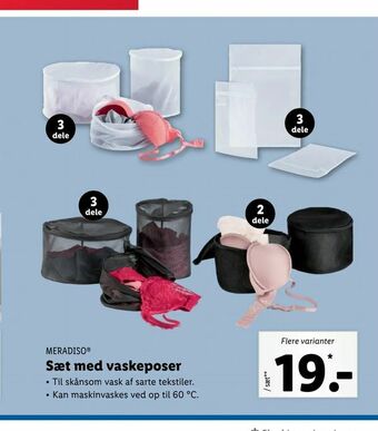Let-Køb Sæt med vaskeposer tilbud