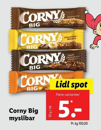 Corny Big myslibar