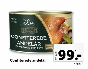 Let-Køb Confiterede andelår tilbud