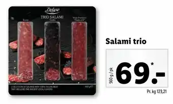 Let-Køb Salami trio tilbud