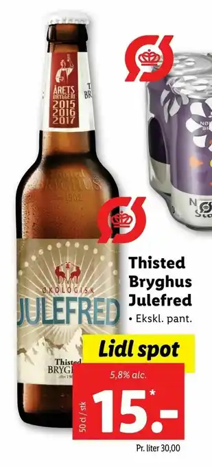 Thisted Bryghus Julefred